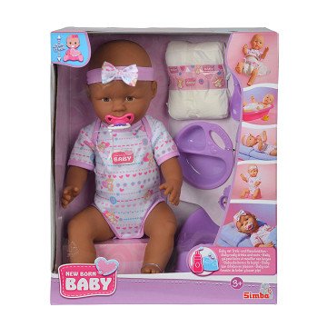 New Born Baby Drinking and Peeing Doll 8pcs.
