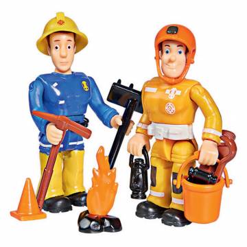 Fireman Sam Toy Figures - Sam and Arnold