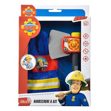 Fireman Sam Gloves and Toy Axe