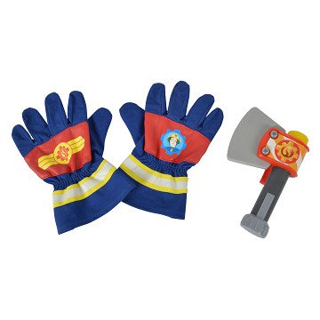 Fireman Sam Gloves and Toy Axe