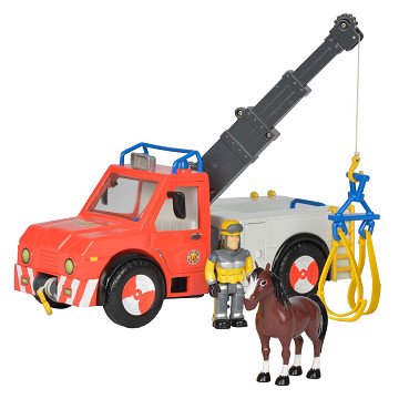 Fireman Sam Phoenix with Toy Figure and Horse