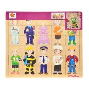 Eichhorn Wooden Puzzle - Professions, 30 pcs.