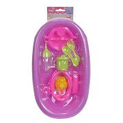 New Born Baby Poppenbadje met Accessoires