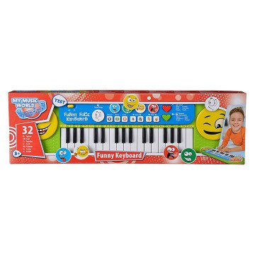 My Music World Lachgezicht Keyboard