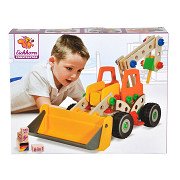 Eichhorn Constructor Work Vehicles 6in1, 140pcs.