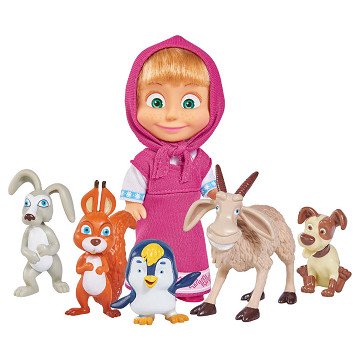 Masha and the Bear Animal Friends