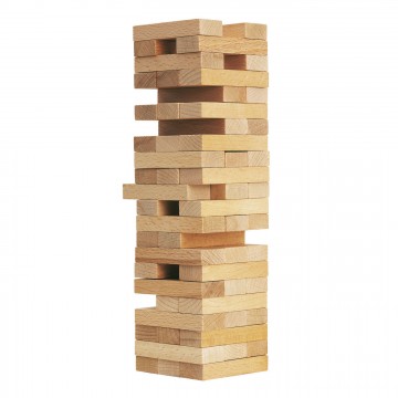 Eichhorn Wooden Stacking Tower, 54 pcs.