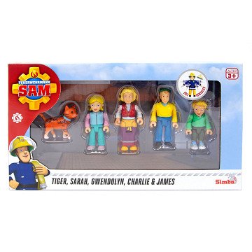 Feuerwehrmann Sam Spielzeugfiguren – Die Familie Jones