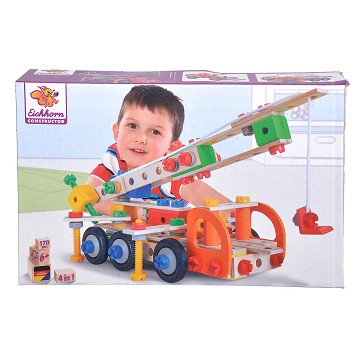 Eichhorn Constructor 4in1 Crane Truck, 170pcs.