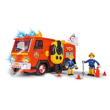 Brandweerman Sam Brandweerwagen met Speelfiguren