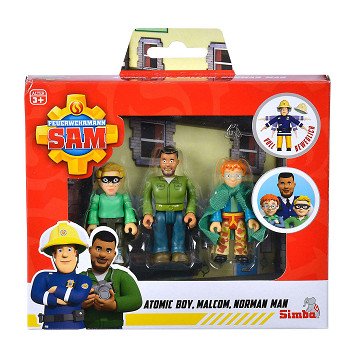 Fireman Sam Superhero Action Figures, Pack of 3