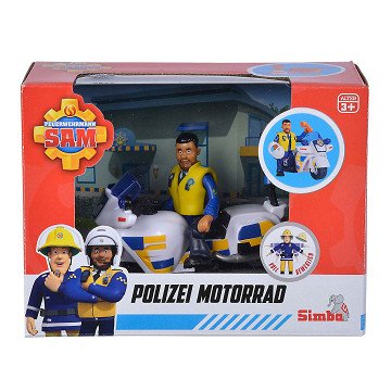 Fireman Sam Police Motorcycle