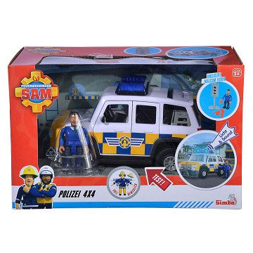 Fireman Sam Police Car 4x4 with Figure