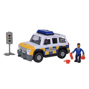 Feuerwehrmann Sam Polizeiauto 4x4 mit Figur