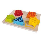 Eichhorn Color Wooden Shape Puzzle