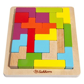 Eichhorn Wooden Shape Game