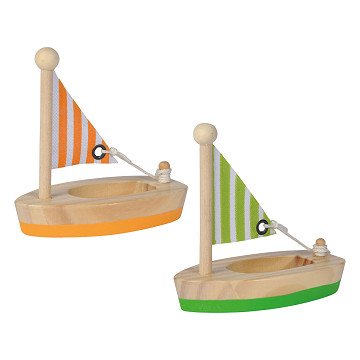 Eichhorn Holz-Segelboote, 2 Stk.