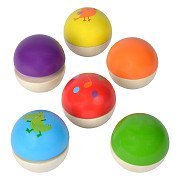 Eichhorn Wooden Music Balls, 6pcs.