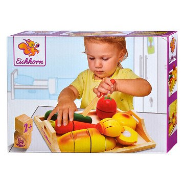 Eichhorn Wooden Cutting Set, 8pcs.