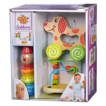 Eichhorn Wooden Educational Set, 3pcs.