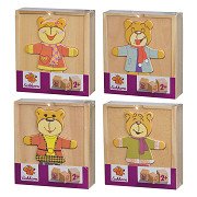 Eichhorn Holzpuzzle Bär, 20-tlg.