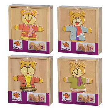 Eichhorn Holzpuzzle Bär, 20-tlg.
