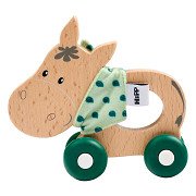 Eichhorn Baby HIPP Wooden Push Figure Donkey