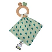 Eichhorn Baby HIPP Wooden Teething Ring with Cuddle Cloth