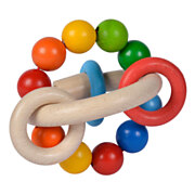Eichhorn Baby Wooden Gripping Ring 3D