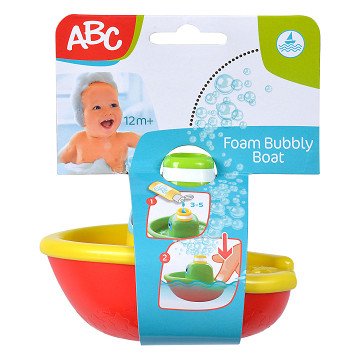 ABC Bubble Bath Boat