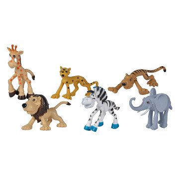 Funny Animals - Safari, 6 parts.