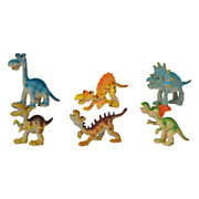 Funny Animals - Dinosaurs, 6pcs.