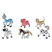 Lustige Tiere - Bauernhof, 6 Teile.