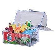 Dinosaurs in Treasure Chest, 6 pcs.