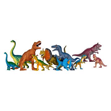 Dino-Spielfiguren, 10 Stk.