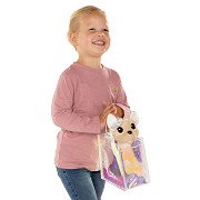 Chi Chi Love Shimmer Stuffed Dog in Bag