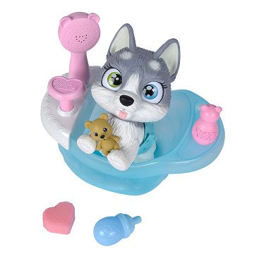 Pamper Petz Dog in Bath Figure