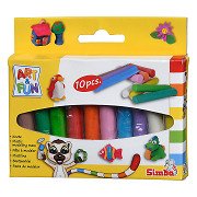 Art & Fun Clay Sticks, 10 pcs.