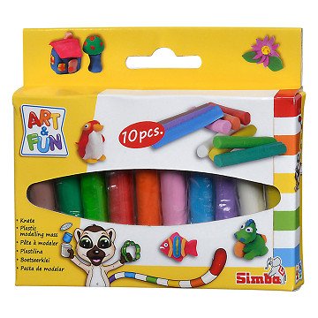 Art & Fun Clay Sticks, 10 pcs.