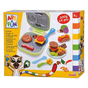 Art & Fun Hamburger Making Clay Set