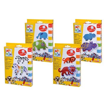 Art & Fun Iron-On Beads Animal Set