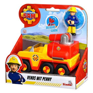 Fireman Sam Venus Fire Truck with Jenny Figure