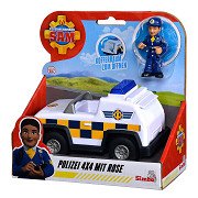 Fireman Sam Police 4x4 Jeep with Figure