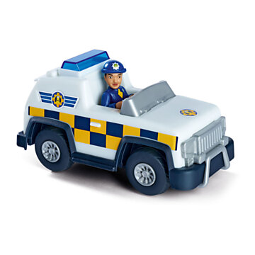 Fireman Sam Police 4x4 Jeep with Toy Figure