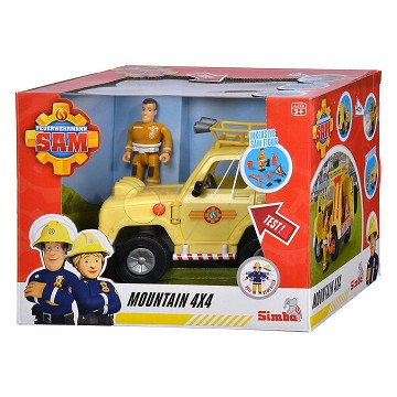 Fireman Sam Mountain 4x4 Jeep with Figure