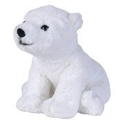  Snuggle Stuffs Plush Winter White Arctic Polar Bear, 16 : Toys  & Games