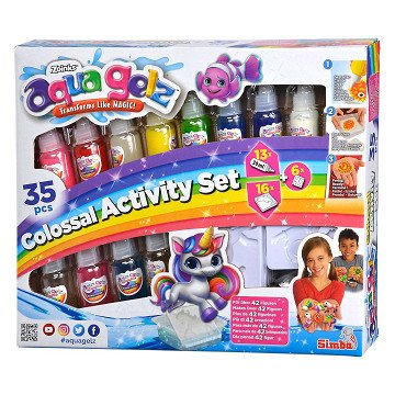 Aqua Gelz Colossal Activity Set, 35 pcs.