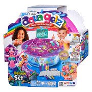 Simba 106322499 Aqua Gelz Mega Set, Craft Set, Creative, 14 Botellas de Gel  de Color, 1.0 fl oz cada una, 20 Formas, 6 x Aditivos de Agua, a partir de