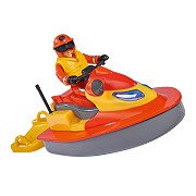 Firefighter Sam Juno Jetski with Figure