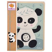 Eichhorn Holzformpuzzle Panda, 5-tlg.